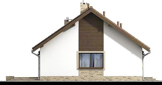 Фасад дома HGD-2986-54 Фасад дома HGD-2986-54