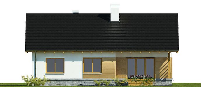 Фасад дома EFE-7689-42 Фасад дома EFE-7689-42