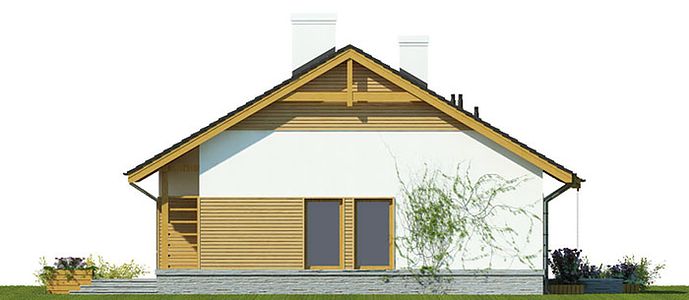 Фасад дома EFE-7689-42 Фасад дома EFE-7689-42