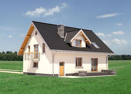 Фасад дома HFG-9287-85 Фасад дома HFG-9287-85