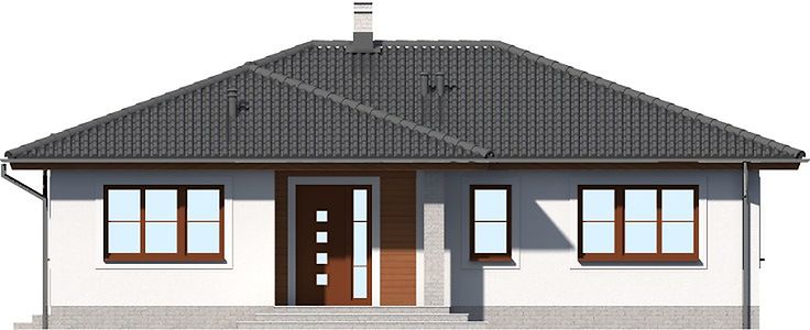 Фасад дома EBD-7965-62 Фасад дома EBD-7965-62