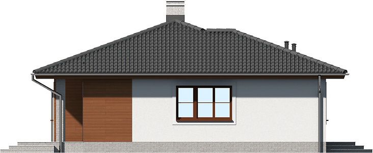 Фасад дома EBD-7965-62 Фасад дома EBD-7965-62