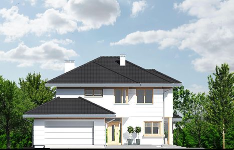 Фасад дома KBH-9875-13 Фасад дома KBH-9875-13