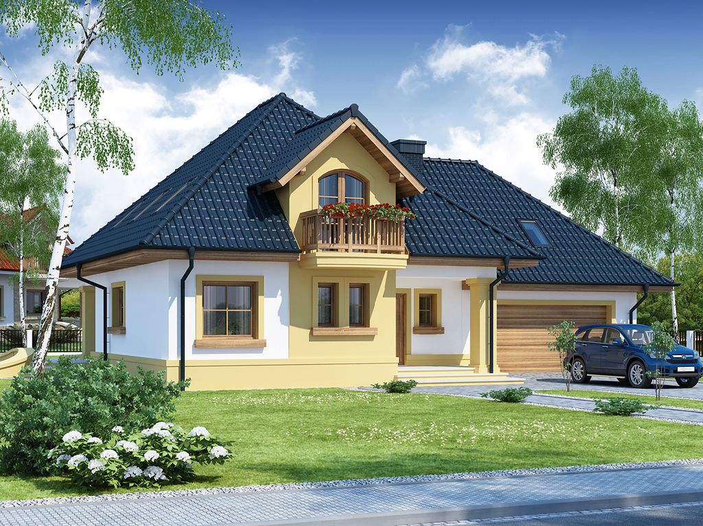 Проект дома FEK-7243-19
