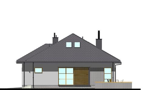 Фасад дома FHA-4564-79 Фасад дома FHA-4564-79