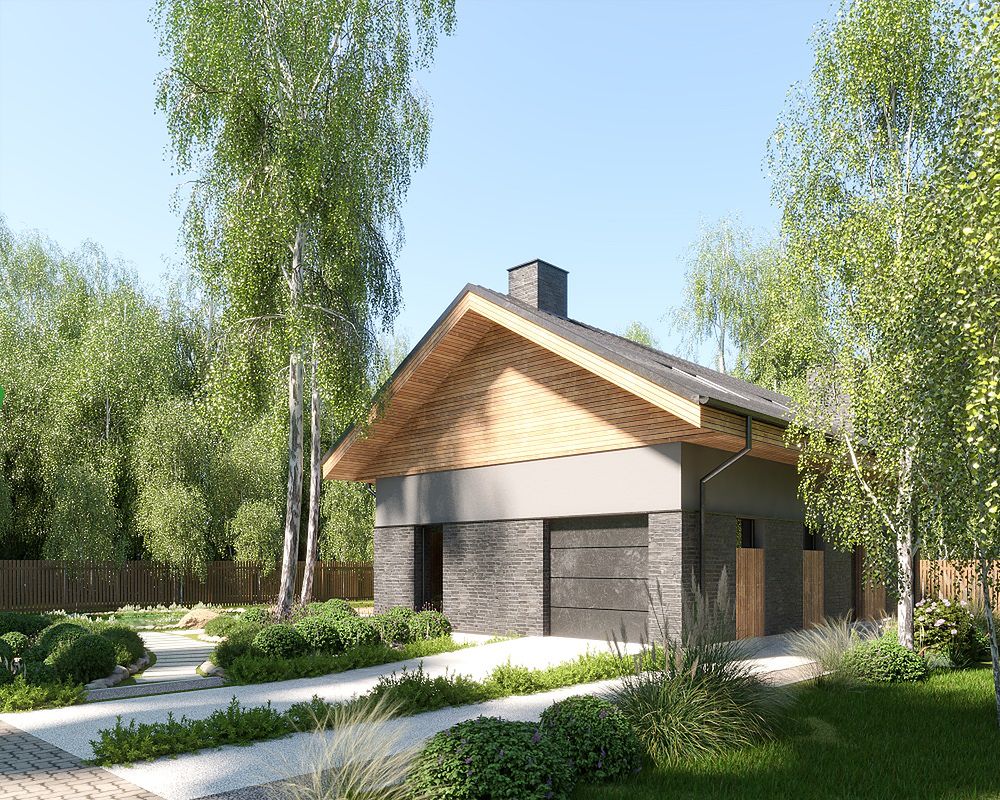 Проект дома HEF-8533-84