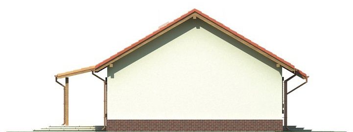 Фасад дома HHB-4582-67 Фасад дома HHB-4582-67