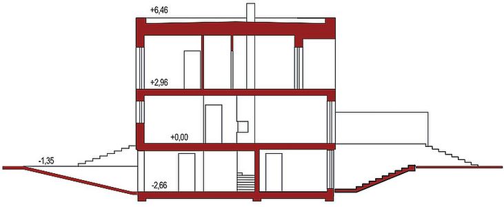 Фасад дома DKD-9536-51 Фасад дома DKD-9536-51