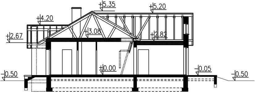 Фасад дома KEI-9568-74 Фасад дома KEI-9568-74