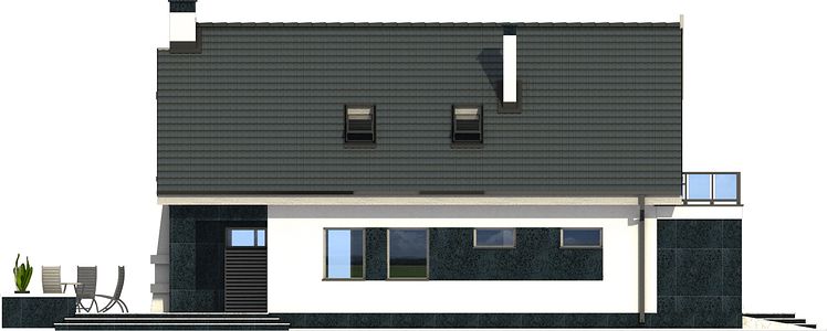Фасад дома GHI-8778-92 Фасад дома GHI-8778-92