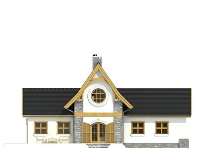 Фасад дома AHK-8351-56 Фасад дома AHK-8351-56