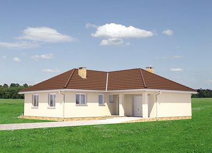 Фасад дома HGA-3975-18 Фасад дома HGA-3975-18