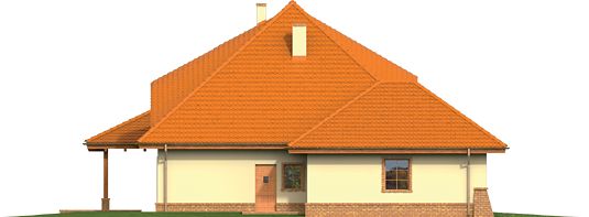 Фасад дома AHG-2341-26 Фасад дома AHG-2341-26