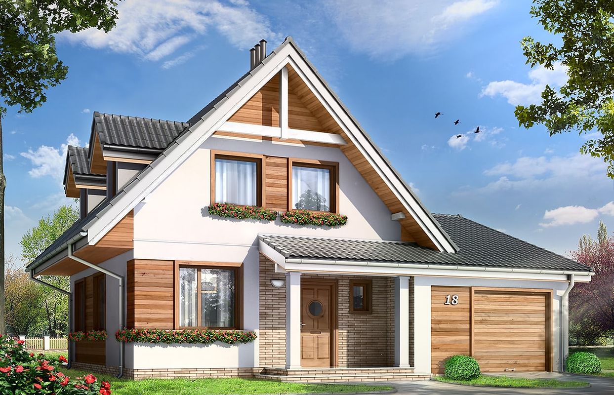 Проект дома FAG-2285-55