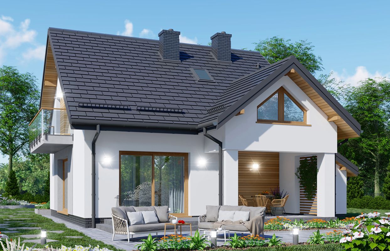 Проект дома HDB-8363-42