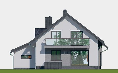 Фасад дома DEA-9351-92 Фасад дома DEA-9351-92