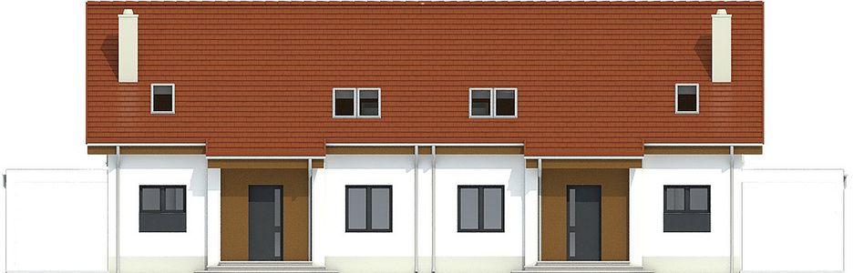 Фасад дома BKF-3457-38 Фасад дома BKF-3457-38