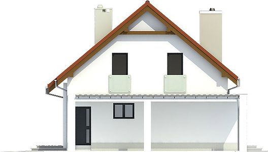 Фасад дома BKF-3457-38 Фасад дома BKF-3457-38