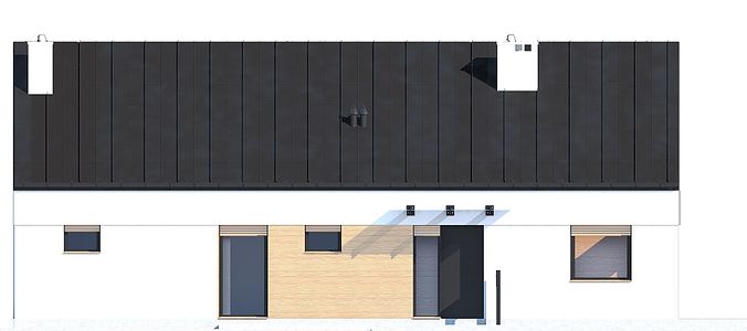 Фасад дома DAH-3888-83 Фасад дома DAH-3888-83
