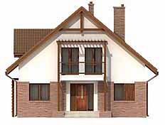 Фасад дома GAI-6195-23 Фасад дома GAI-6195-23