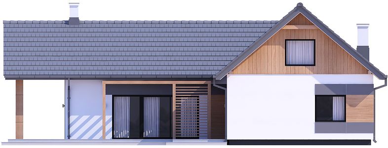 Фасад дома AAD-9333-88 Фасад дома AAD-9333-88