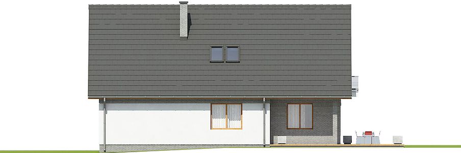 Фасад дома FAH-4752-68 Фасад дома FAH-4752-68