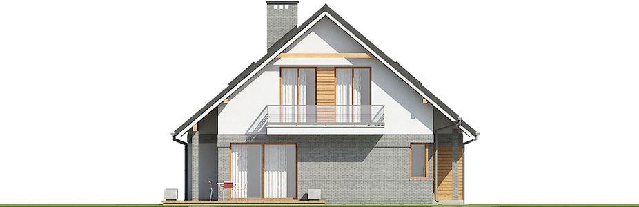 Фасад дома FAH-4752-68 Фасад дома FAH-4752-68
